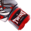 Боксерські рукавиці шкіряні TWINS DEMON FBGVL3-55 10-14унцій сірий-червоний 2