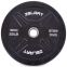 Блины (диски) бамперные для кроссфита Zelart Bumper Plates TA-2258-10 50,4мм 10кг черный 0