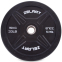 Блины (диски) бамперные для кроссфита Zelart Bumper Plates TA-2258-15 50,4мм 15кг черный 0