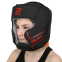 Шлем боксерский с полной защитой кожаный Zelart VL-3151 цвета в ассортименте 21