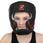 Шлем боксерский с полной защитой кожаный Zelart VL-3151 цвета в ассортименте 25