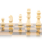 Шахматы шашки нарды 3 в 1 набор настольных игр из бамбука SP-Sport A3135 размер 34x34см 3