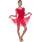 Платье для танцев (бейсик) с коротким рукавом фонарик Lingo CHD01 размер-M-XL цвета в ассортименте 2