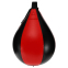 Груша пневматическая подвесная Zelart BO-6315 29x18см черный-красный 0
