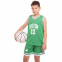 Форма баскетбольная детская NB-Sport NBA BOSTON 11 6354 M-2XL зеленый-белый 0