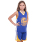 Форма баскетбольная детская NB-Sport NBA GOLDEN STATE WARRIORS 7354 M-2XL синий-желтый 3