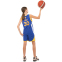 Форма баскетбольная детская NBA клуб Golden state warriors 30 7354 S-2XL синий-желтый 11
