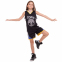 Форма баскетбольная детская NB-Sport NBA TOWN 30 4311 M-2XL черный-желтый 4