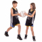 Форма баскетбольна дитяча NB-Sport NBA TOWN 30 4311 M-2XL чорний-жовтий 7