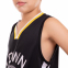 Форма баскетбольная детская NB-Sport NBA TOWN 30 4311 M-2XL черный-желтый 10