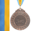 Медаль спортивная с лентой SP-Sport FLASH C-4328-ANG ø6,5см золото, серебро, бронза 6