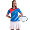 Комплект одягу для тенісу жіноча футболка та спідниця Lingo LD-1843B S-3XL кольори в асортименті 1