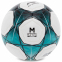 Мяч футбольный LI-NING LFQK635-4 №5 PU+EVA клееный белый-бирюзовый 1