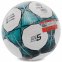 Мяч футбольный LI-NING LFQK635-4 №5 PU+EVA клееный белый-бирюзовый 3