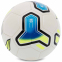 Мяч футбольный LI-NING LFQK607-8 №5 PU+EVA клееный белый-голубой 1
