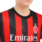 Форма футбольна дитяча із символікою футбольного клубу AC MILAN домашня 2026 SP-Sport CO-7357 20-30 червоний-чорний 6