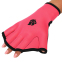 Акваперчатки для аквафітнесу Aquafitness gloves MadWave M074603 S-L рожевий-чорний 9