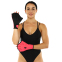 Акваперчатки для аквафітнесу Aquafitness gloves MadWave M074603 S-L рожевий-чорний 11