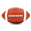 Мяч для американского футбола LANHUA RSF9 №9 оранжевый 0