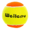 М'яч для великого тенісу ODEAR T966 3шт помаранчевий-салатовий 1