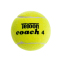 Мяч для большого тенниса TELOON COACH 4 8010412 12шт салатовый 1