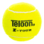 Мяч для большого тенниса TELOON Z-TUOR T818P3 3шт салатовый 2