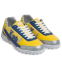 Сороконожки футбольные Zelart OB-90203-YB размер 40-45 желтый-синий 2