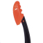 Набір для плавання маска з трубкою Zelart M273-SN124-SIL чорний-помаранчевий 4