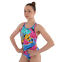 Купальник для плавання злитий дитячий MADWAVE CROSSBACK Junior D5 M018305 8-13 років різнокольоровий 1