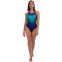 Купальник для плавання суцільний спортивний жіночий ARENA ONE PLACED AR001191-709 30-40-USA темно-синій 5