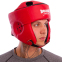 Шлем боксерский открытый с усиленной защитой макушки кожвинил BOXER 2030 M-L цвета в ассортименте 9