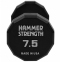 Гантель цельная профессиональная с полиуретановым покрытием HAMMER STRENGHT TA-9215-7_5 1шт 7,5кг черный 1