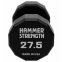 Гантель цельная профессиональная с полиуретановым покрытием HAMMER STRENGHT TA-9215-27_5 1шт 27,5кг черный 1