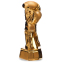 Статуетка нагородна спортивна Бокс Боксерська рукавичка золота SP-Sport C-1757-AA2 0