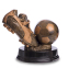 Статуетка нагородна спортивна Футбол Бутса з м'ячем SP-Sport C-1570-A 0