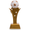 Статуэтка наградная спортивная Футбол Бутса с мячом SP-Sport C-4736-B16 2