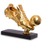 Статуэтка наградная спортивная Футбол Бутса с мячом золотая SP-Sport C-1346-B2 0