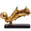 Статуэтка наградная спортивная Футбол Бутса с мячом золотая SP-Sport C-1346-B2 2