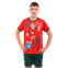 Форма футбольна дитяча RONALDO 7 SP-Sport CO-7362 20-30 червоний-зелений 4