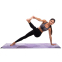 Коврик для йоги Замшевый Record FI-3391-1 размер 183x61x0,3см фиолетовый 8