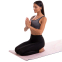 Килимок для йоги Замшевий Record FI-3391-2 розмір 183x61x0,3см світло-рожевий 7
