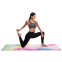Коврик для йоги Замшевый Record FI-3391-4 размер 183x61x0,3см радужный разноцветный 10