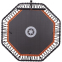 Фитнес батут восьмиугольный FI-2904-122 122см черный-оранжевый 1