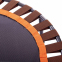 Батут спортивний складаний круглий FI-2905 101см чорний-помаранчевий 2