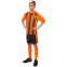Форма футбольна дитяча з символікою футбольного клубу ШАХТАР домашня 2017 SP-Sport CO-3900-SH XS-XL помаранчевий-чорний 3