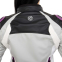 Мотокуртка текстильная женскаяя SCOYCO JK152W S-2XL серый-фиолетовый 4