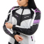 Мотокуртка текстильна жіноча SCOYCO JK152W S-2XL сірий-фіолетовий 12