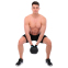 Гиря-колокол чугунная окрашенная BALL BELL LiveUp LP8047-26LB вес 12кг черный 6