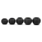 Гиря-дзвін чавунна пофарбована BALL BELL LiveUp LP8047-35LB вага 16кг чорний 4