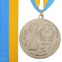 Медаль спортивна зі стрічкою SP-Sport WREATH C-1489-7 ø7см золото, срібло, бронза 4